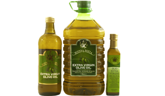 OLIVE Oil Extra Virgin in assortment