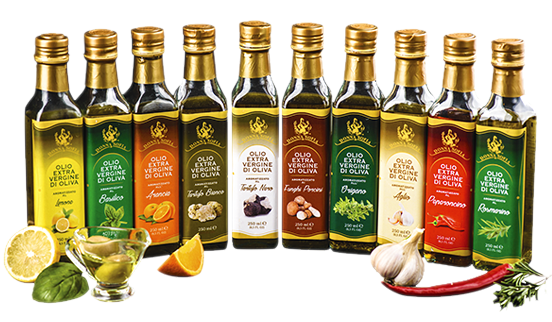 OLIVE Oil Extra Virgin flavoured in assortment
