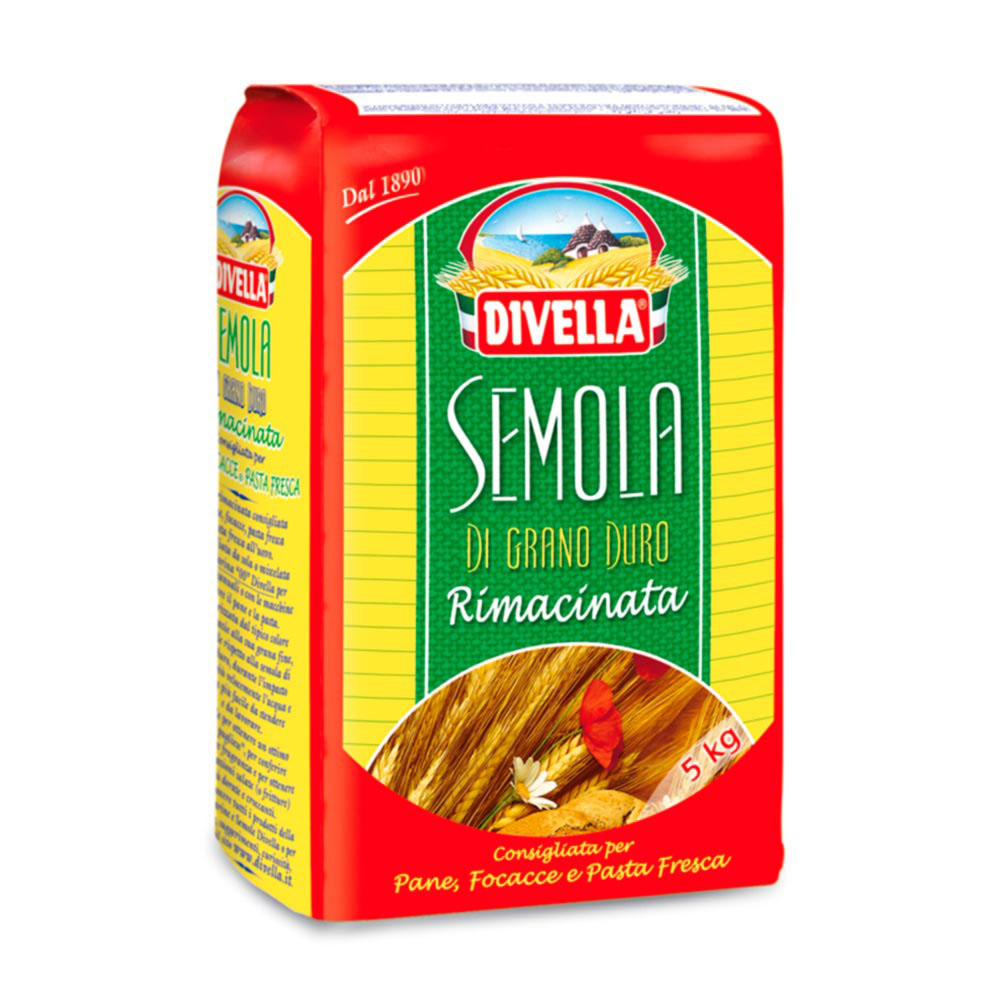 МУКА пшеничная из твёрдых сортов мелкого помола Semola Rimacinata