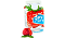 АРОСА - купить напиток йогуртный 1,5% (клубника / персик) оптом для ресторанов и кафе HoReCa